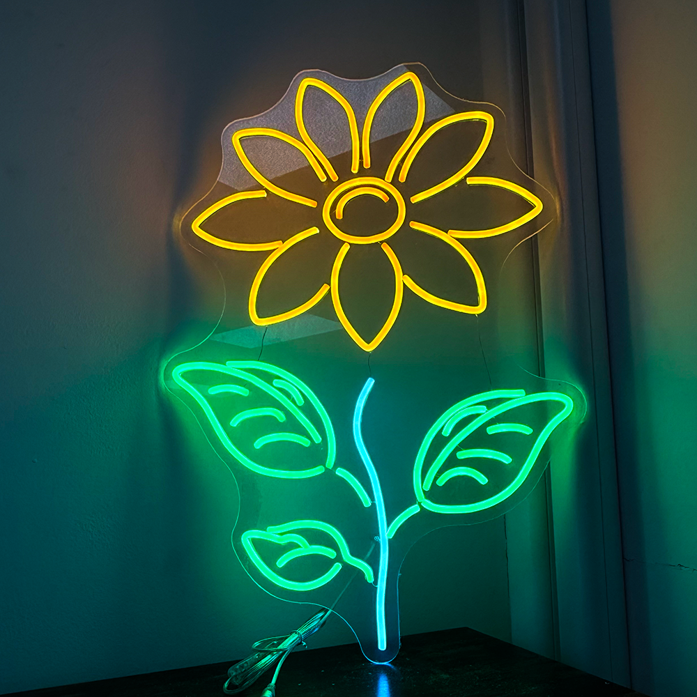 Flower RS LED Neon Sign