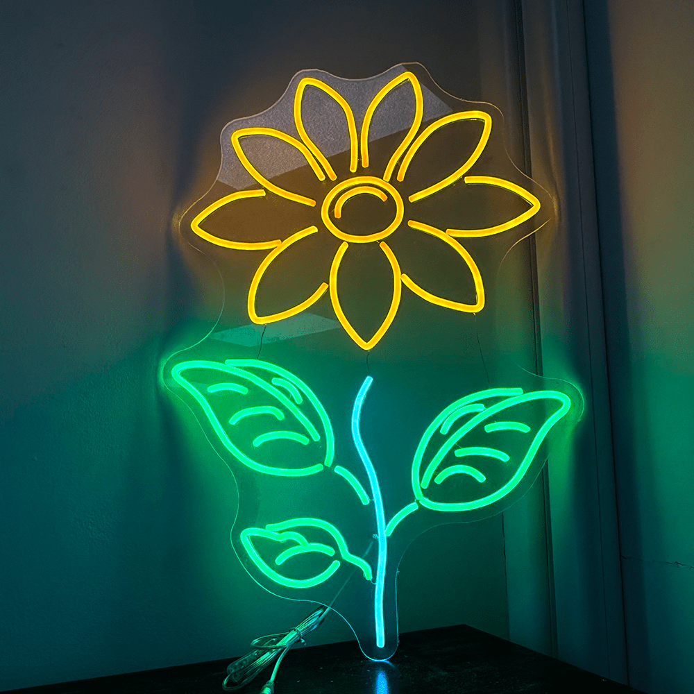 Flower RS LED Neon Sign - Planet Neon