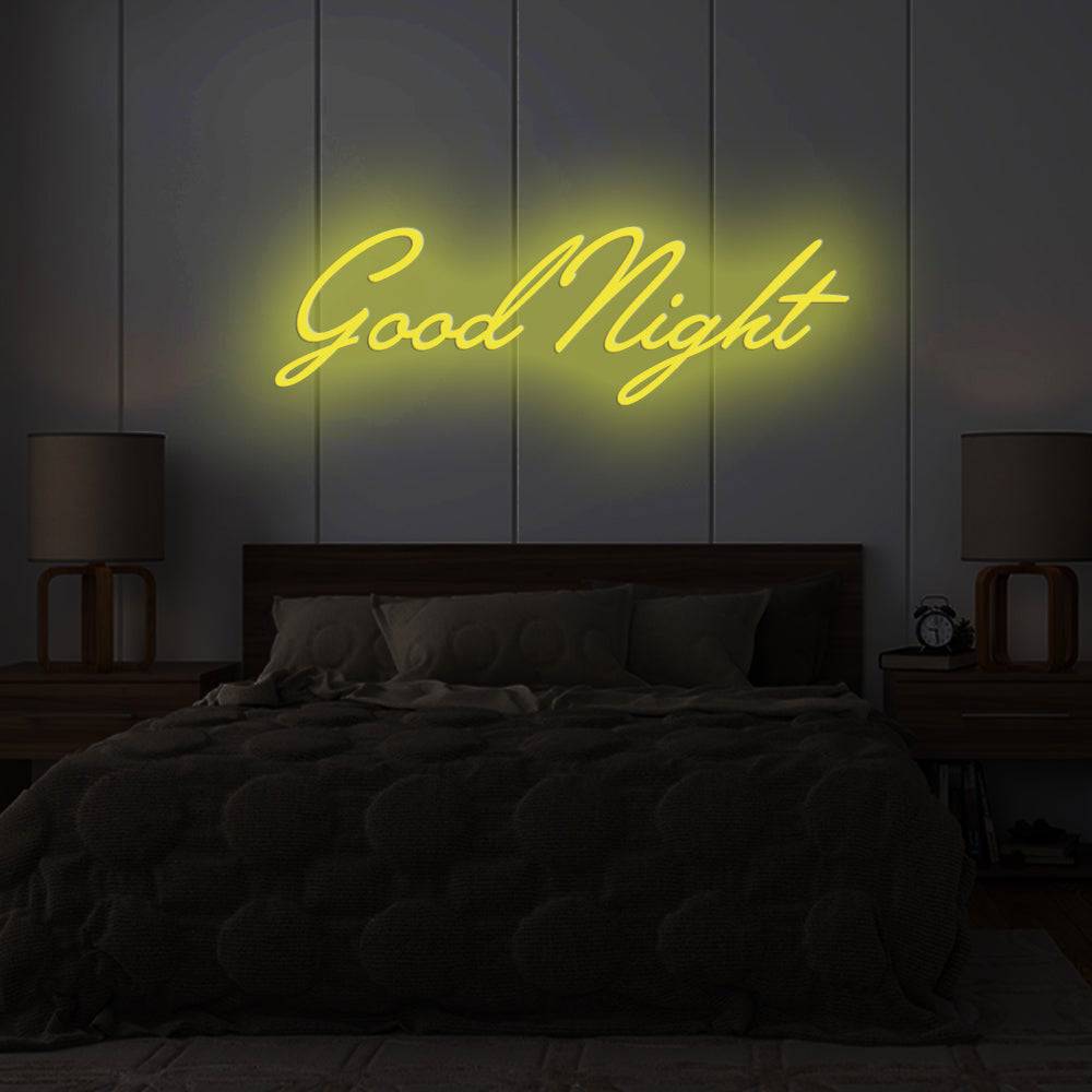 Good Night LED Neon Sign - Planet Neon Made in London Neon Signs - Planet Neon