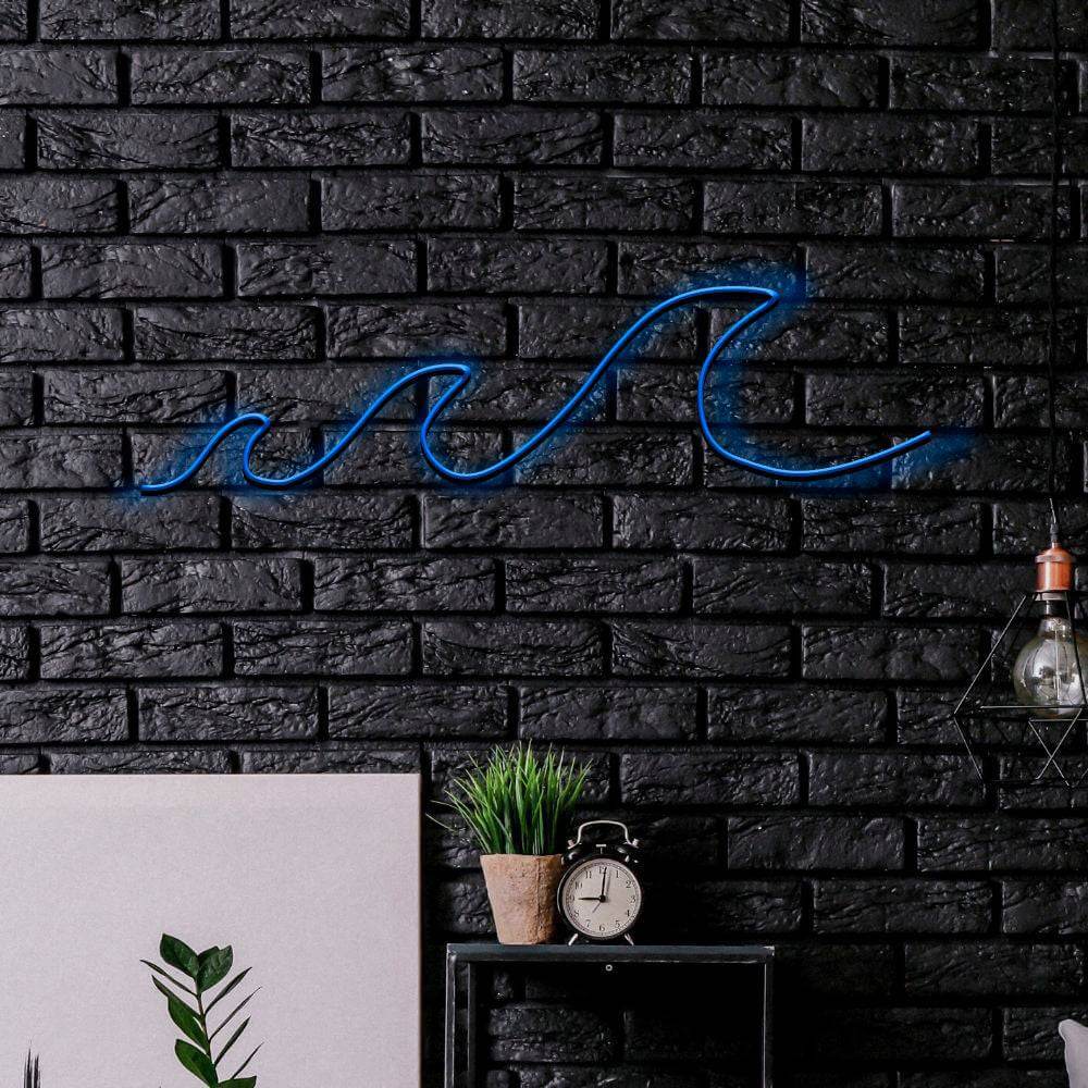 Waves LED Neon Sign - Planet Neon