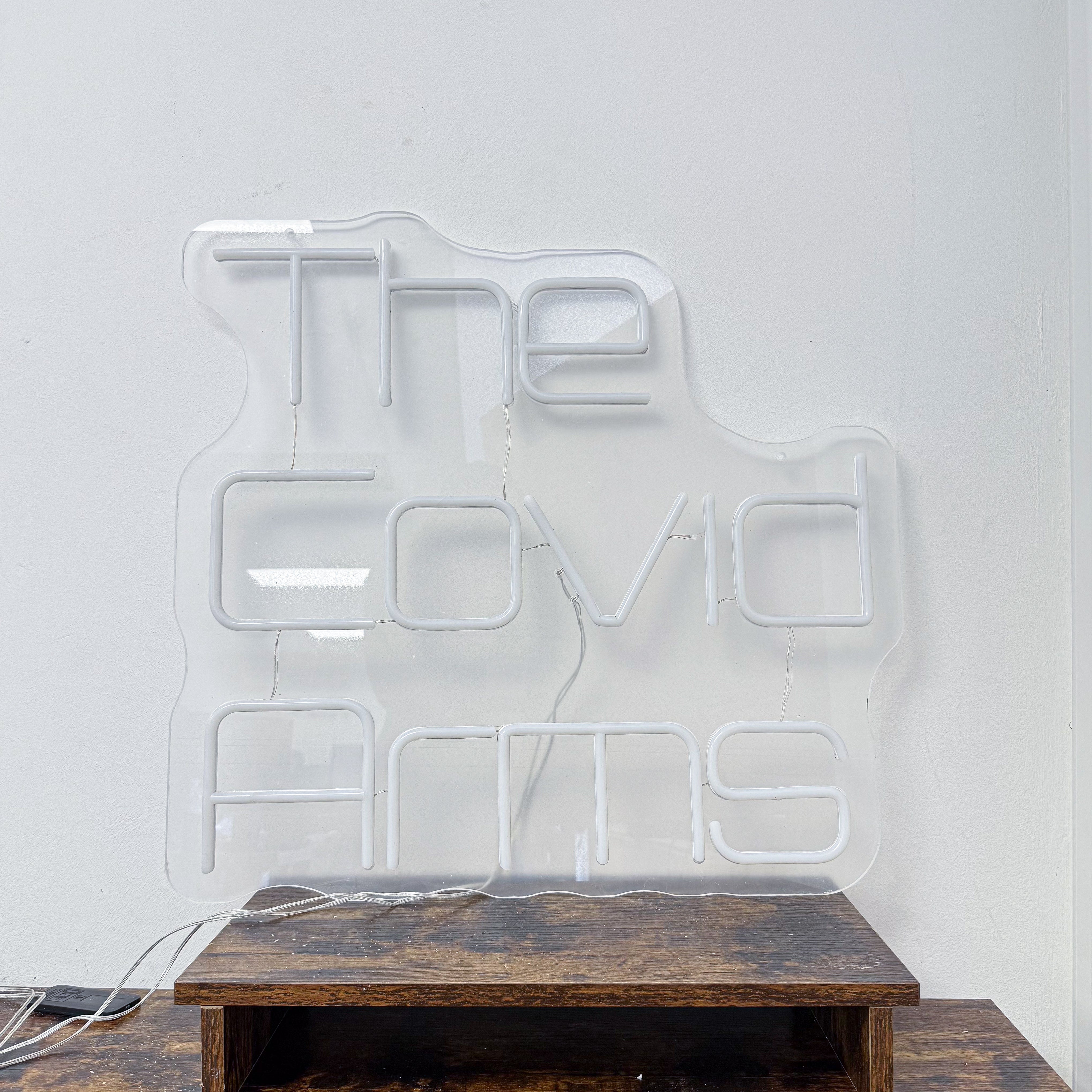 The Covid Arms RS LED Neon Sign