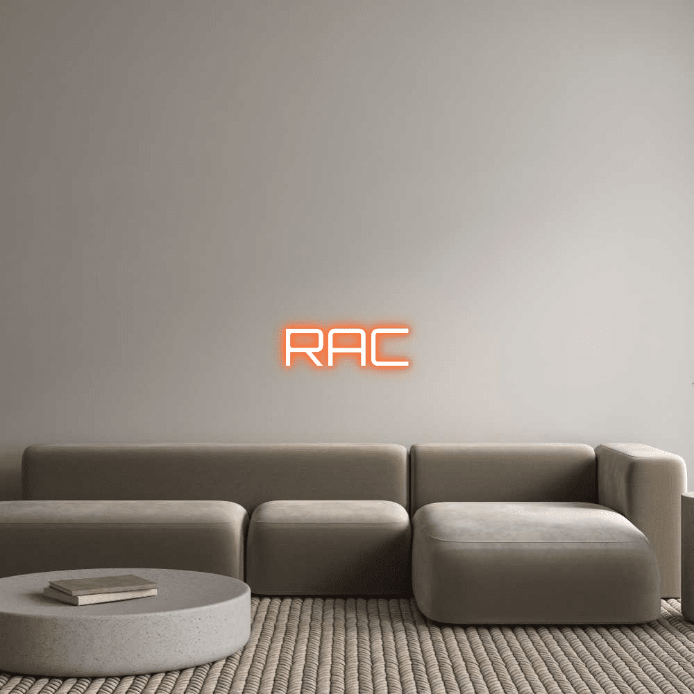 Custom Neon Sign Online Editor RAC - Planet Neon