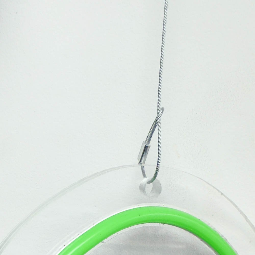 Stainless Steel Hanging Wire 2x 2m Adjustable Height - Planet Neon