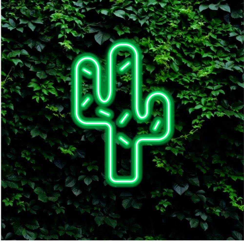 Cactus LED Neon Sign - Planet Neon Made in London Neon Signs - Planet Neon
