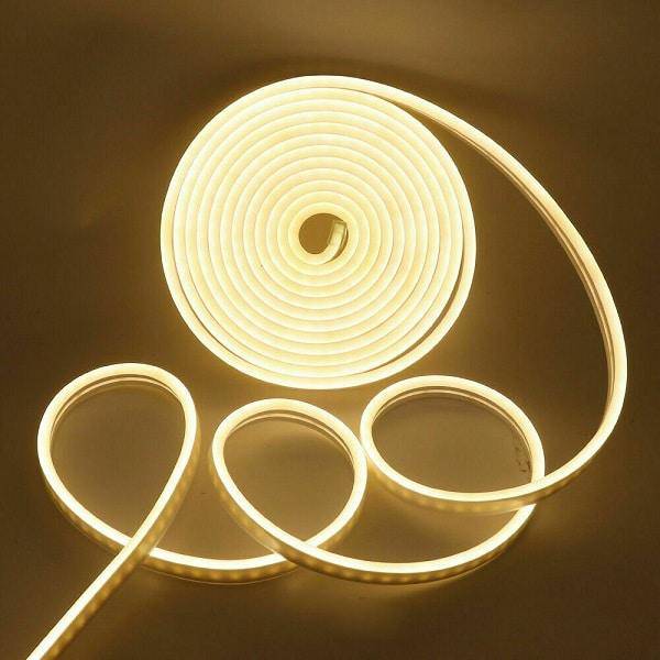 I LumoS 6x12mm WARM WHITE Flexible IP65 Dimmable LED Neon Strip Light 12V 9W/m - Planet Neon