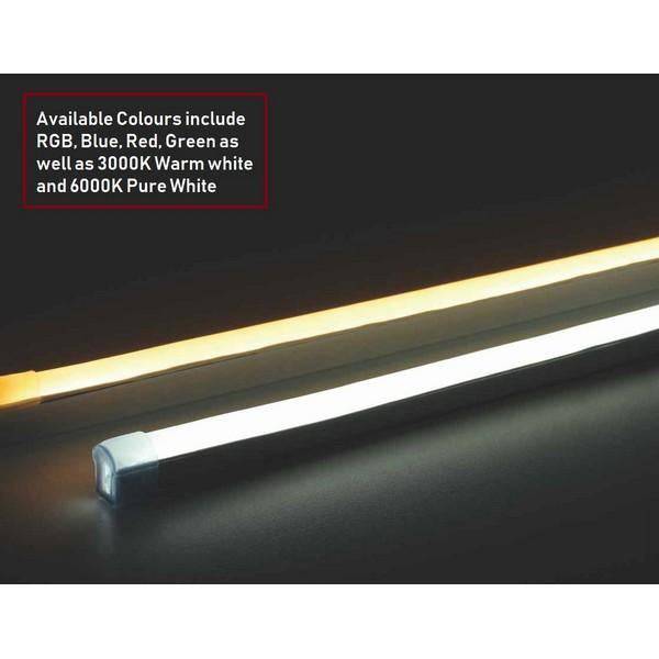I LumoS 8x16mm VERDE Flexível IP65 Regulável LED Neon Strip Light 12V 9W/m - Planet Neon