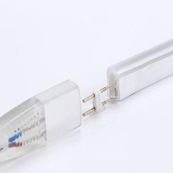 I LumoS 8x16mm RØD Fleksibel IP65 Dimbar Dobbeltsidig LED Neon Strip Light 12V DC 9W/m - Planet Neon