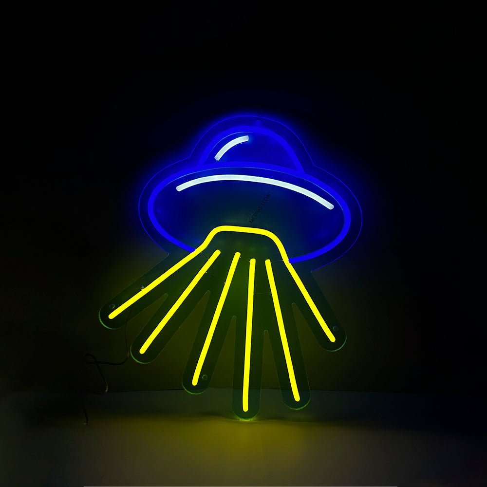 Spaceship LED Neon SIgn - Planet Neon Made in London Neon Signs - Planet Neon