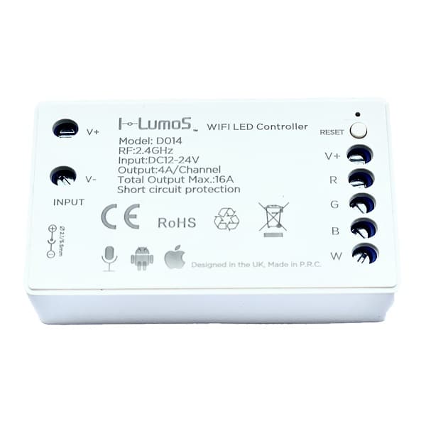Wi - Fi LED Controller RGBW 16A Smart 12V/24V - Planet Neon